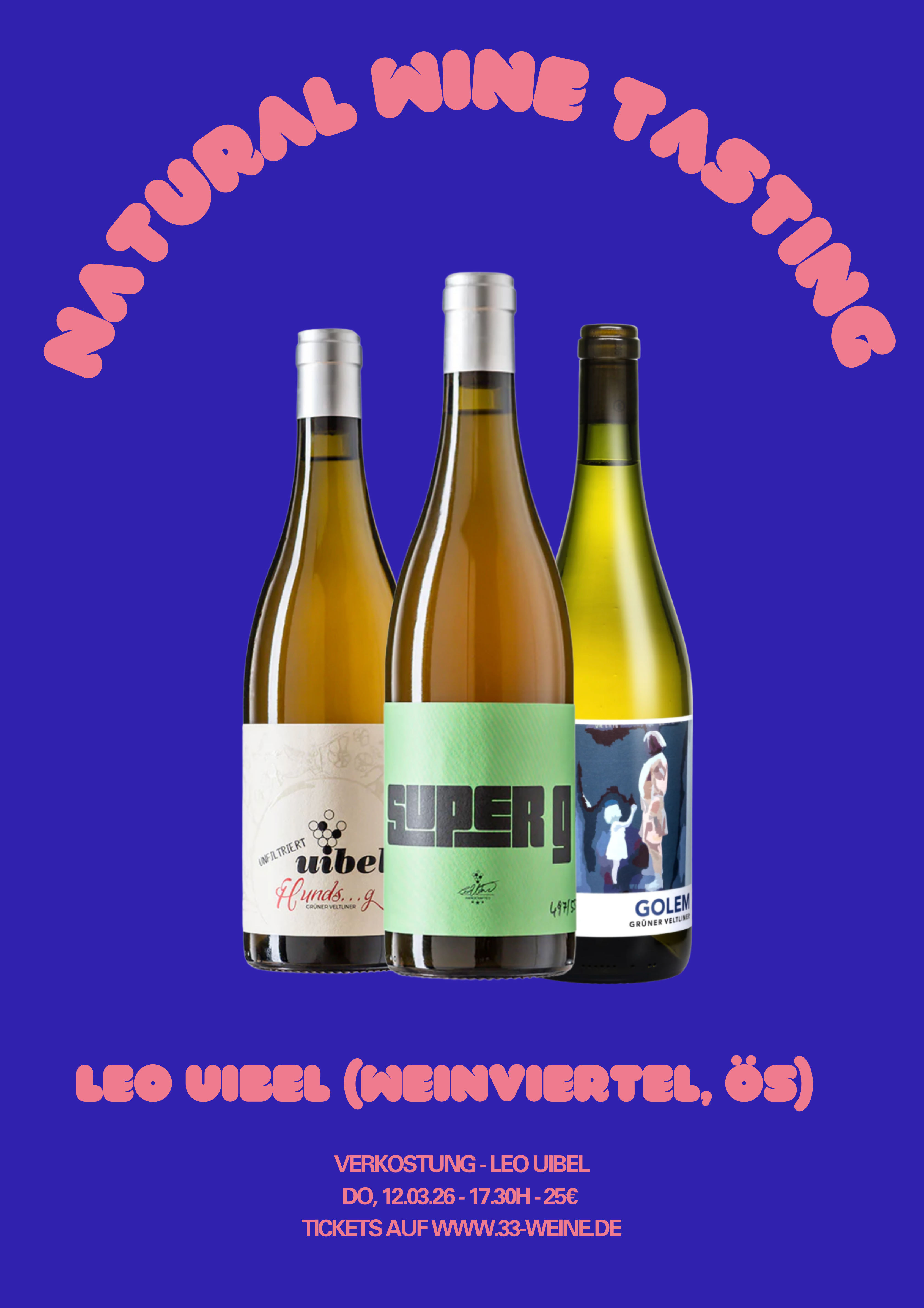 Natural Wine Tasting (Weingut Leo Uibel) 12.03.2026