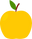 Gelber Apfel